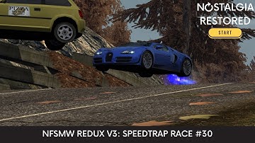 NFSMW Redux V3: Ironhorse & Bristol (Speedtrap Race #30)