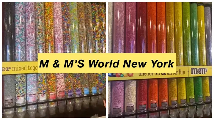 Discovering M&M’S World Store In Time Square NYC 2022