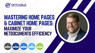 Mastering Home Pages & Cabinet Home Pages: Maximize Your NetDocuments Efficiency