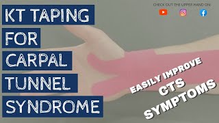 MUST TRY taping method to relieve CARPAL TUNNEL symptoms
