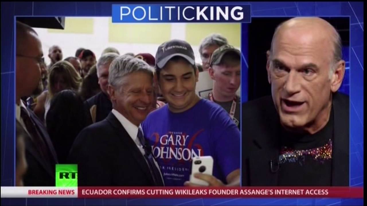 Politicking With Larry King Featuring Jessie Ventura on October 18th, 2016