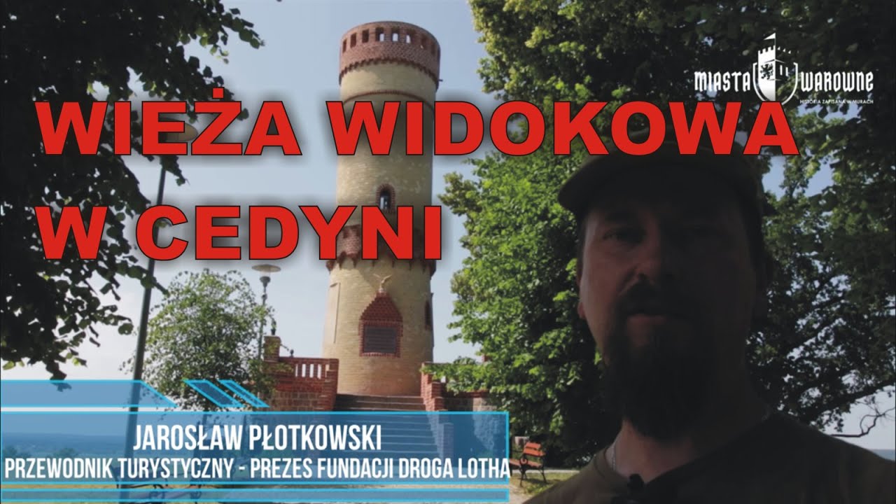 Cedynia - wieża widokowa i tragedia 10 letniego chłopca