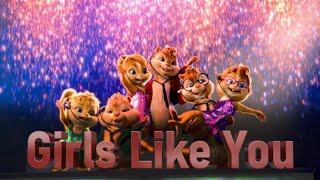 Maroon 5 - Girls Like You  ¦ Cover by Alvin and the Chipmunks HD