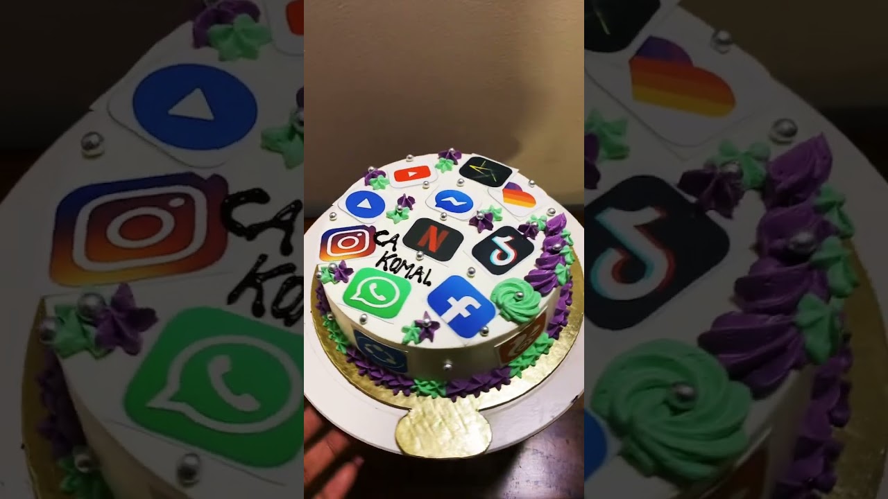App lover theme cake 