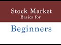 Stock Market Basics for Beginners