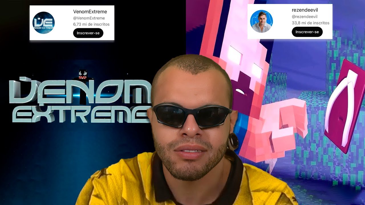 Avaliando intros antigas de youtubers de minecraft