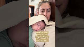 Nap trapped with a newborn baby!