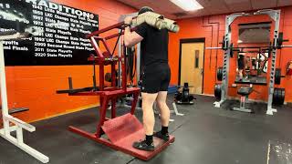 Super Cat Explosive Pin Squats