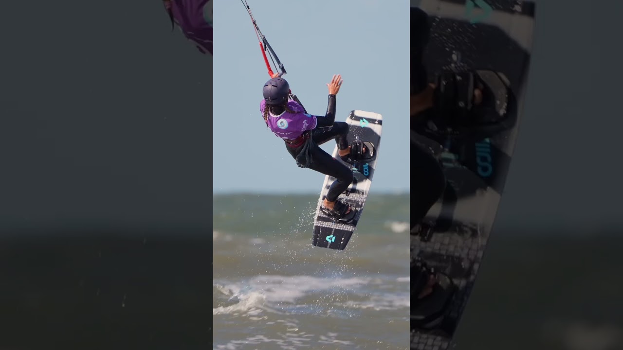 Aya returns to as the defending U19 Kite-Surf, Big Air and Freestyle World Champ! #gkakiteworldtour
