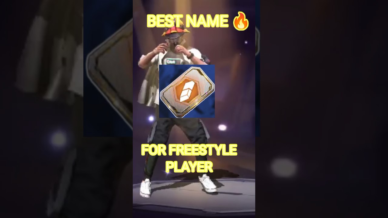🔥FREESTYLE PLAYER NAME|•|BEST NAME IN FREE FIRE 