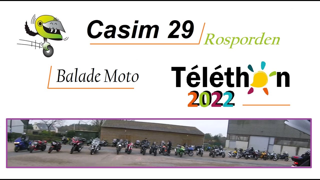 Casim 29 - Téléthon -Balade Moto Bretagne