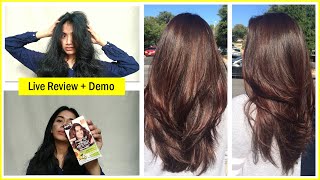 Garnier Color Naturals Hair Color shade 5.32 Caramel brown | Application method &  Review