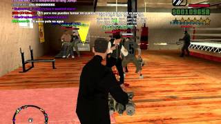 GTA SAMP Minigun fight!