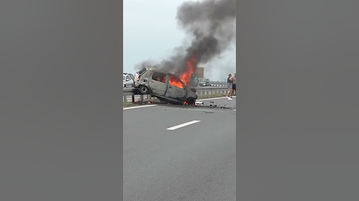 STRAVIČNA SAOBRAĆAJNA NESREĆA NA AUTO PUTU "MILOŠ VELIKI" #obrenovac #rtvmag #nesreća #tragedia
