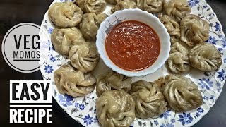 Homemade Momos | Dimsums Easy Recipe | Vegetarian Food | Veg Momos