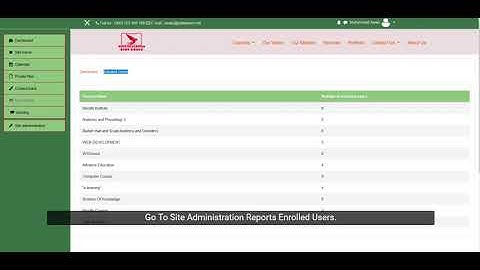 Enrolled Users With subtitles
