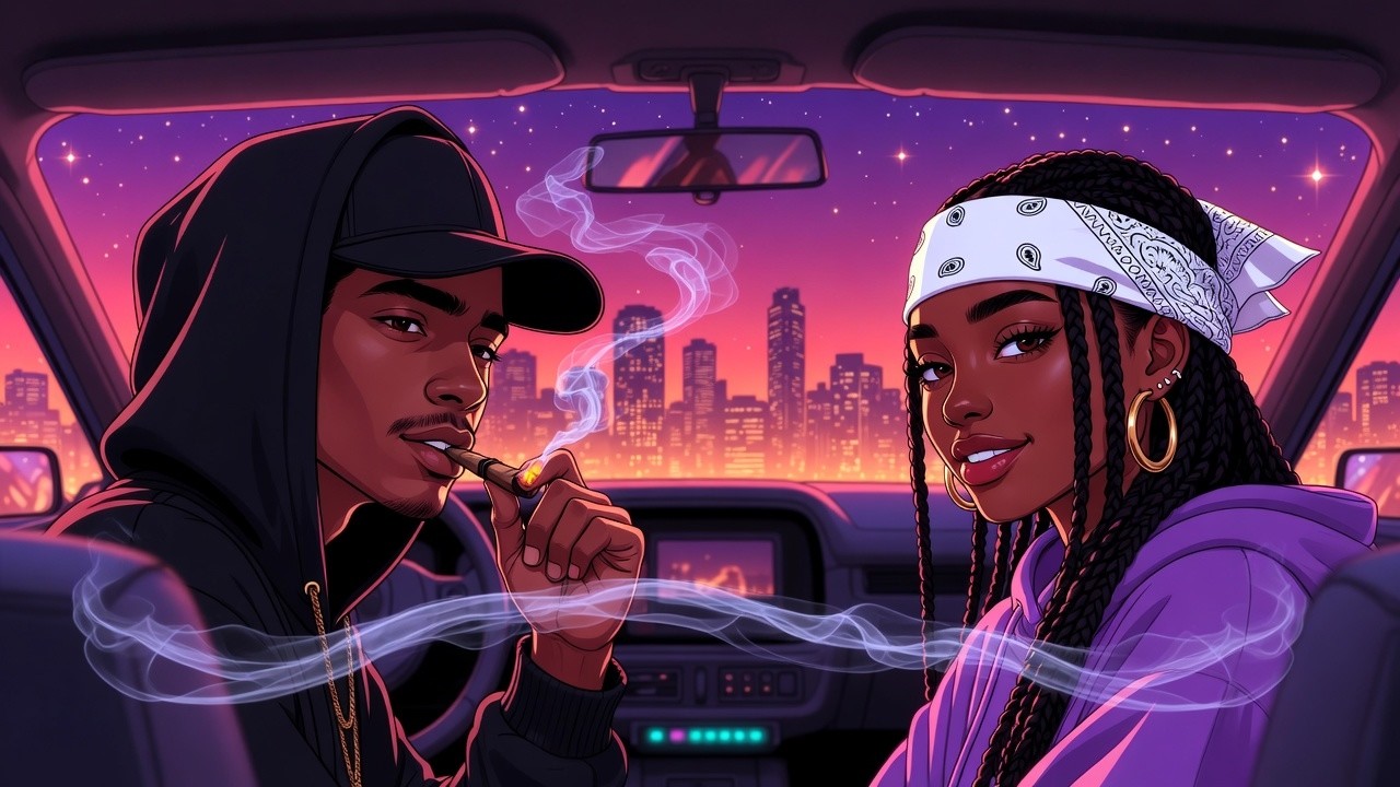 Late Night Smoke 🌌 OG Chill Rap | Smooth 420 Night Drive Vibes