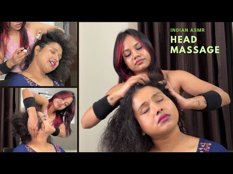 Irresistibly Relaxing ASMR Indian Head Massage | My Journey from Insomniac to ASMR - Goodnight use🎧