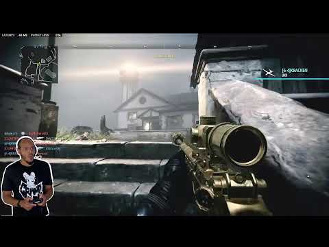 Tony Baker Is Playin COD Modern Warfare 2