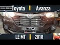 Toyota Avanza 2018 Versión básica