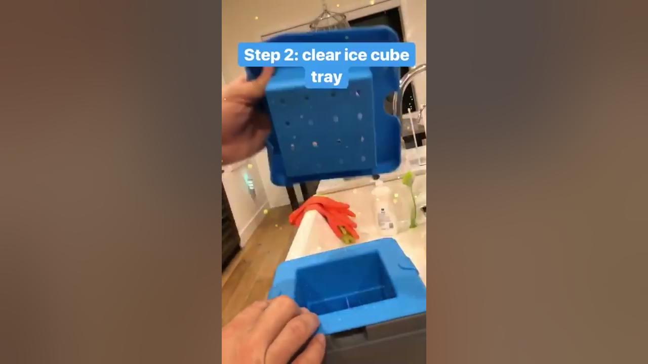 Make Clear Ice 9 Easy Steps YouTube