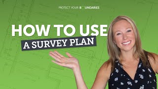 HOW TO READ A LAND SURVEY PLAN