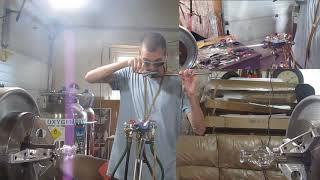 Glassblowing - making a 14mm bowl / slide