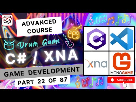 🔴 StyleConfig Class (3) - Drum Game (cf. Guitar Hero®) - XNA and C# Game Dev - MonoGame - (Pt. 22)