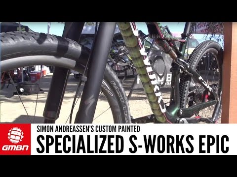 mountain bike caloi Simon Andreassen's Specialized S-Works Epic