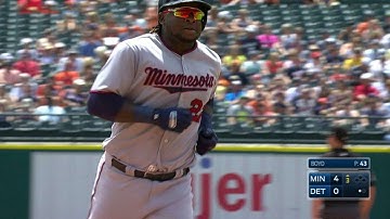 MIN@DET: Sano belts a two-run shot to left