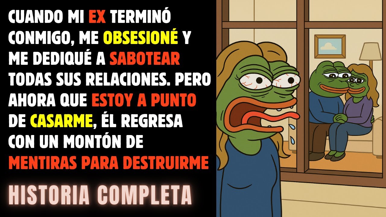En el PASADO, me OBSESIONÉ con mi EX. pero ahora que estoy x CASARME él está TRATANDO de DESTRUIRME