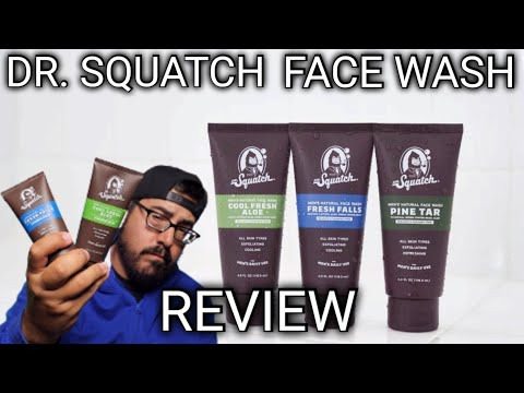 Dr. Squatch Face Wash for Men, 4 oz.