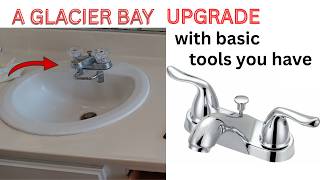 How to install a glacier bay bathroom Faucet This Cheap Faucet Completely Transformed My Bathroom