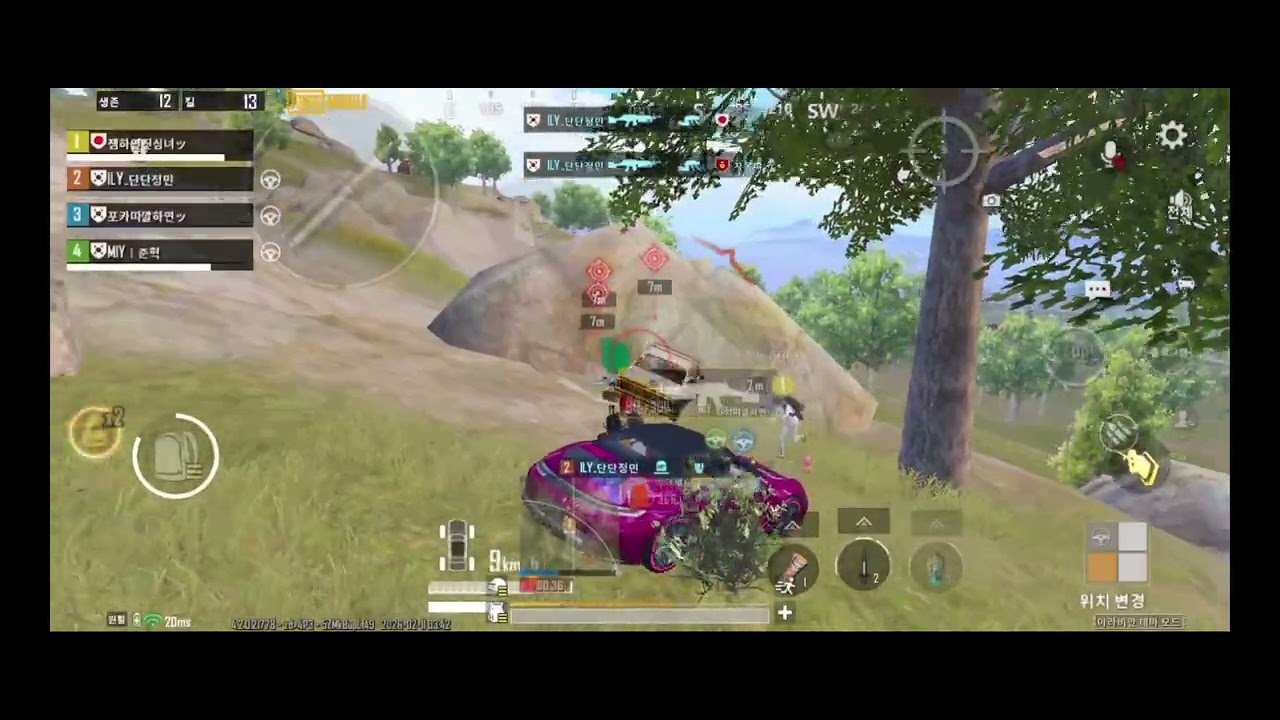 [PUBGM]교전을 피하지 않는 배린이 정민 매드무비