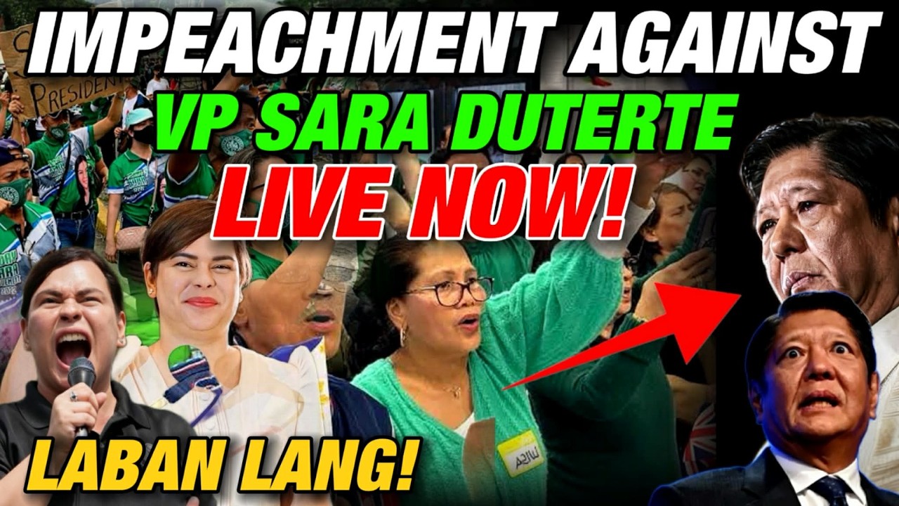 LIVE NOW: IMPEACHMENT HEARING AGAINST VP SARA DUTERTE!