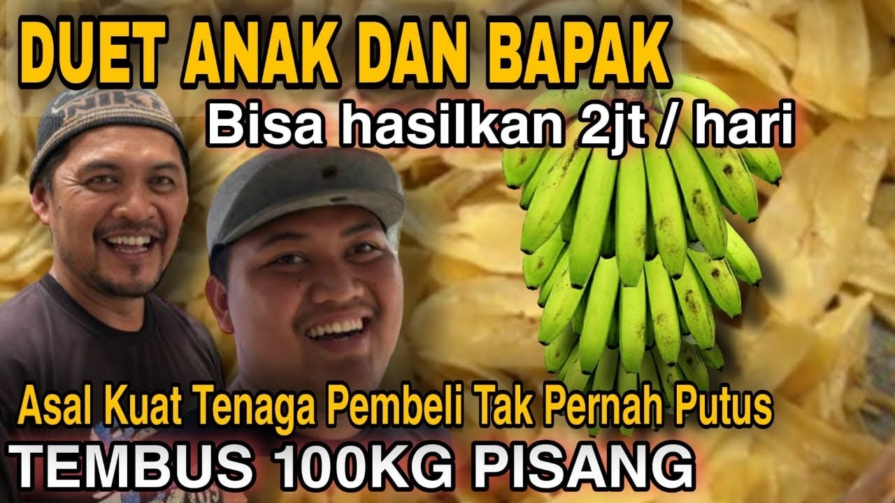 2JUTA / HARI !!! || DULU PERNAH JUAL AIR KELILING / KINI SUKSES USAHA KERIPIK BERJALAN 12 TAHUN
