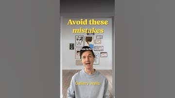 How to hang art in gallery walls #interiordecor #home #homedecor #art #homefurnishings