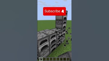 Building a Cube Out of Every Minecraft Block: Day 11– Furnace #shorts