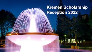 2022 Kremen Virtual Scholarship Reception - Event 1