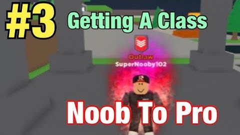 Noob To Pro #3 | I GOT A CLASS!! (Super Power Fighting Simulator)