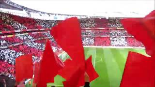 Arsenal vs Atletico Madrid - Flags & Lights