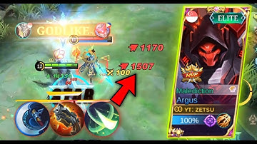 INSANE FULL DAMAGE BUILD!!! ARGUS AGGRESSIVE BUILD | TOP GLOBAL ARGUS | MLBB