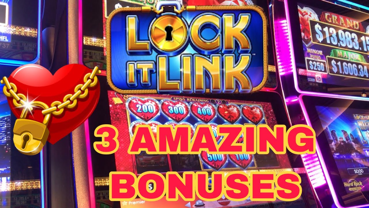 Lock It Link - Slot Machine - 3 Amazing Bonuses - YouTube