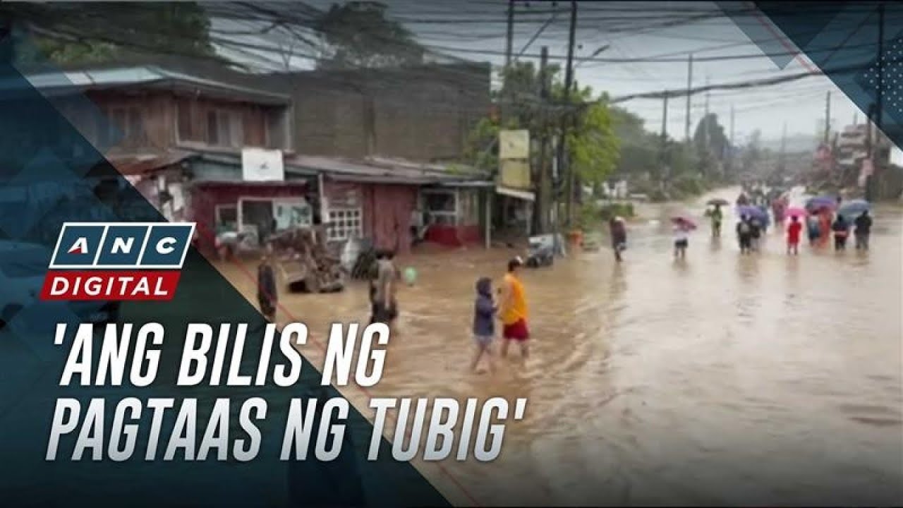 Rapidly rising waters triggered floods in Iligan amid 'Basyang' onslaught – mayor | ANC