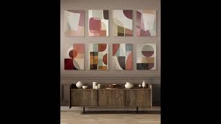 Soft Geometric Abstract Wall Art | Calm Printable Art for Modern Interiors screenshot 2