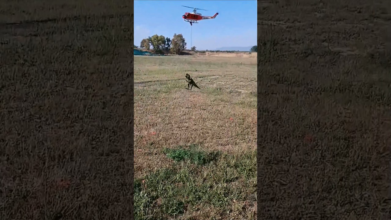 Eachine E190S #rc #helicopter #rex #jurassicworld #park #fly #shorts