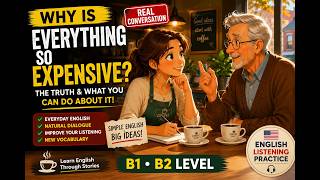 Why Is Everything So Expensive ☕ | Learn English Through Real Conversations (B1–B2)