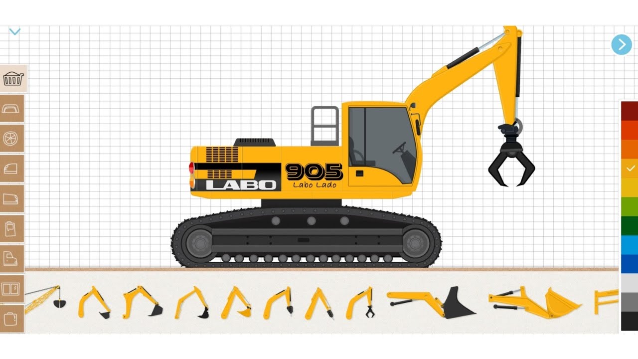 Labo Construction Truck | New Claw Crane Crane