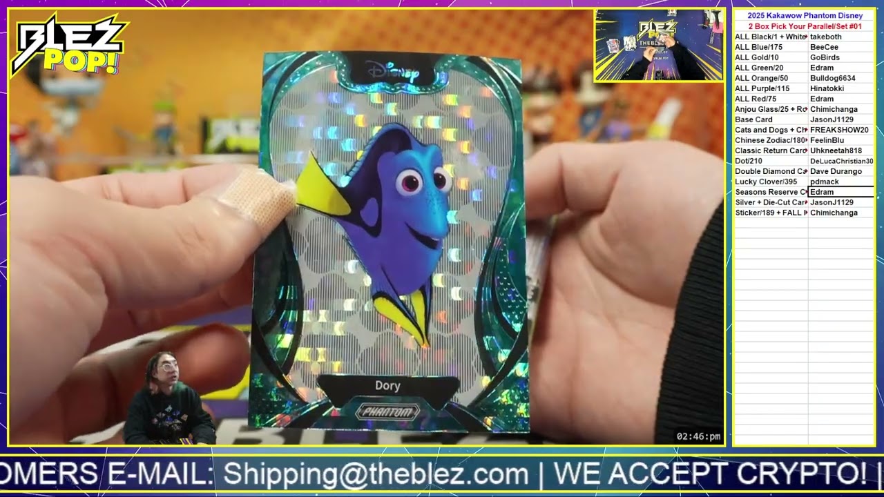 2025 Kakawow Phantom Disney 2 Box BREAK Pick Your Parallel Set #01 