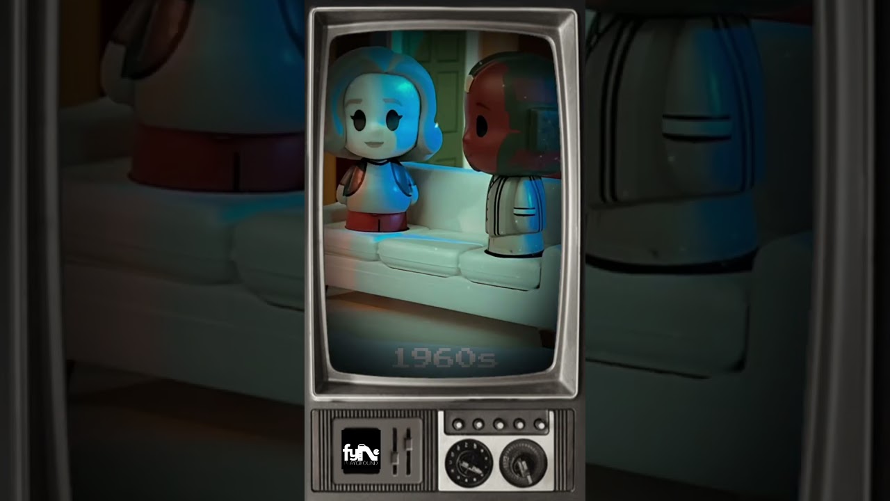 Wandavision 60’s Funko Mini Moments Unboxing Marvel Movie Pop 